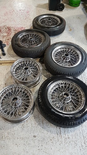 Aston martin chrome - wheels, db2
